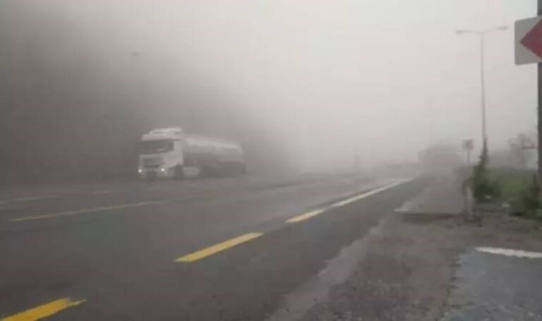 Bolu ve Düzce'de sis etkili oldu – Son Dakika Türkiye Haberleri