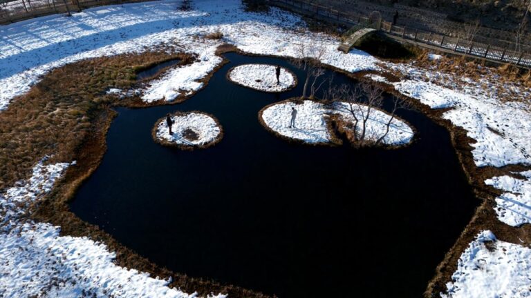 Yüzen adalar dört mevsim doğa tutkunlarının ilgi odağı oldu
