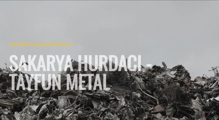 Sakarya Hurdacı Hizmetleri ile Çevreye ve Ekonomiye Katkı