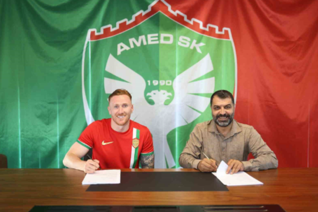 Amed Sportif Faaliyetler’den sürpriz transfer! David Bates’i resmen açıklandı